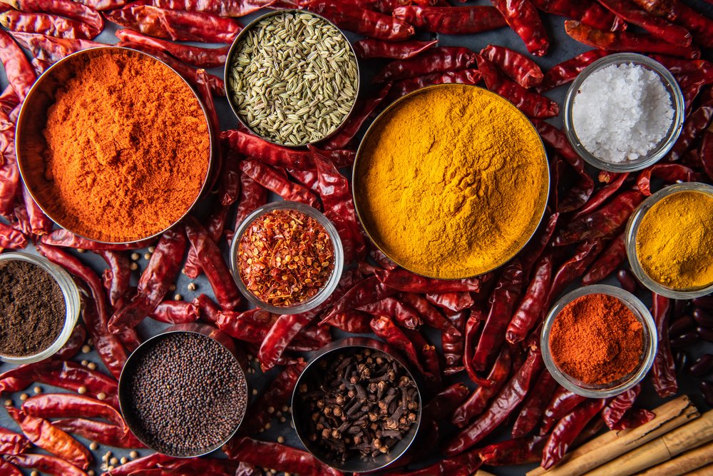 variety of spices and herbs on kitchen table 2024 10 18 05 35 27 utc 1 img